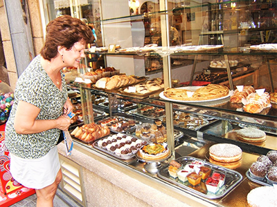 Pastery shop in Antibes